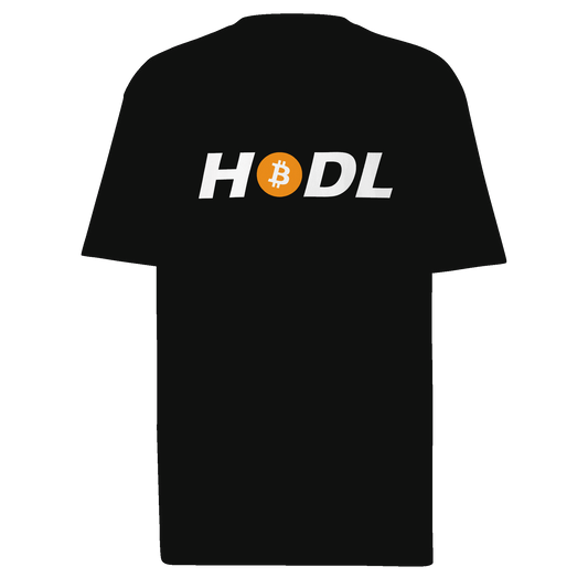 HODL Bitcoin - White Font Men’s premium heavyweight tee