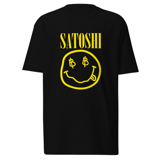 "Satoshi Smiles" Bitcoin Tee