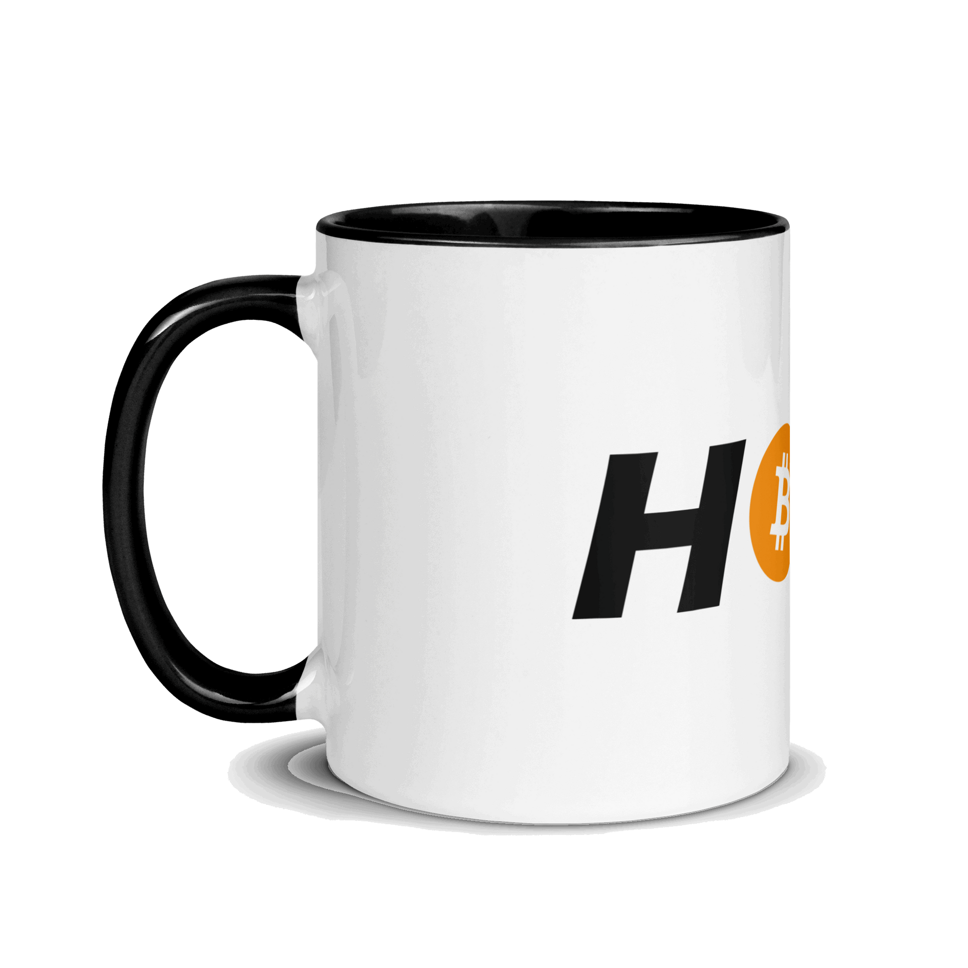 HODL Bitcoin - Mug with Color Inside