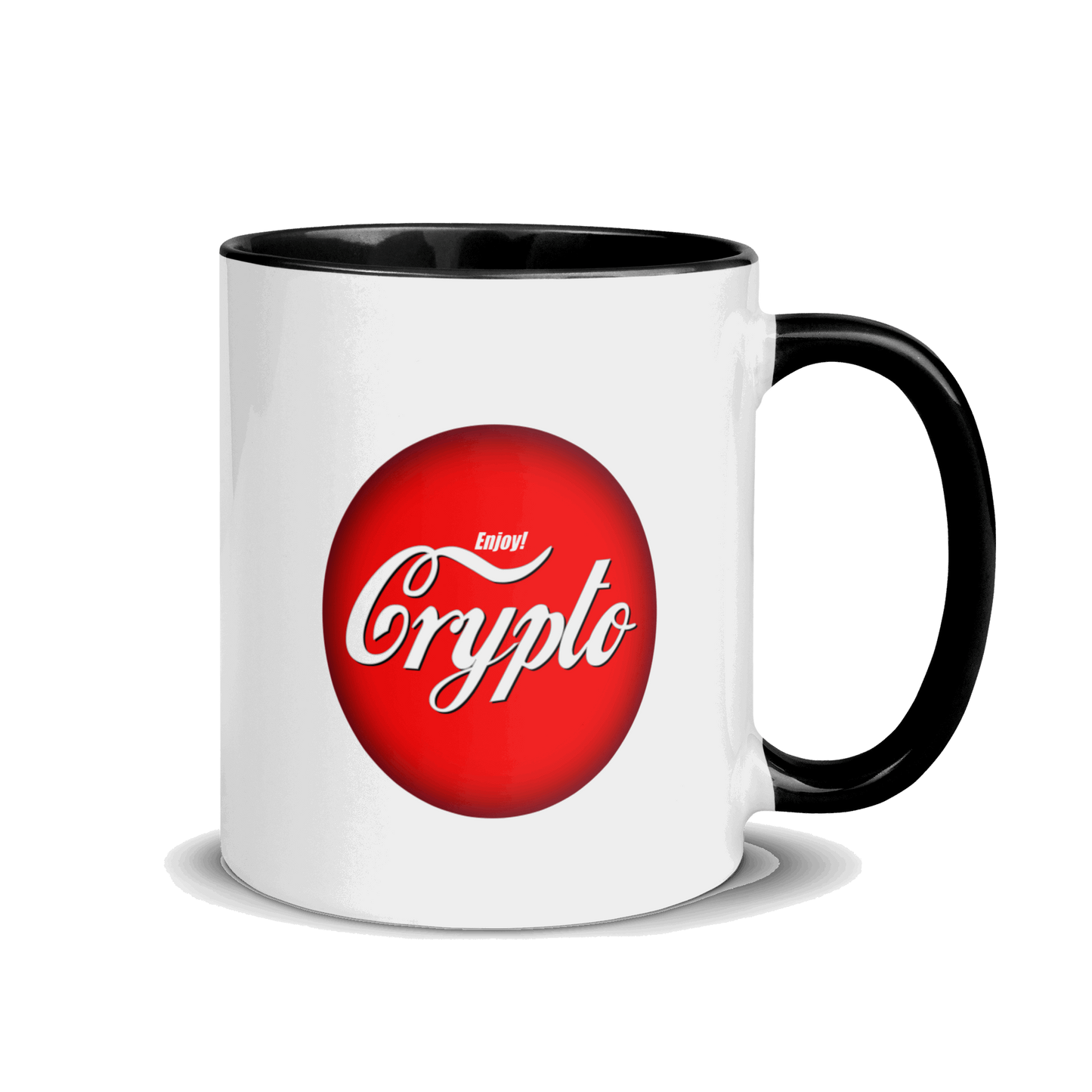 Enjoy Crypto - Mug with Color Inside