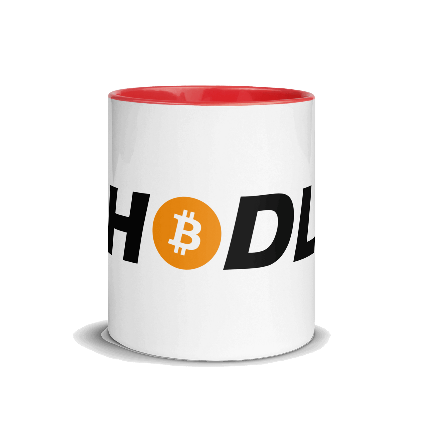 HODL Bitcoin - Mug with Color Inside