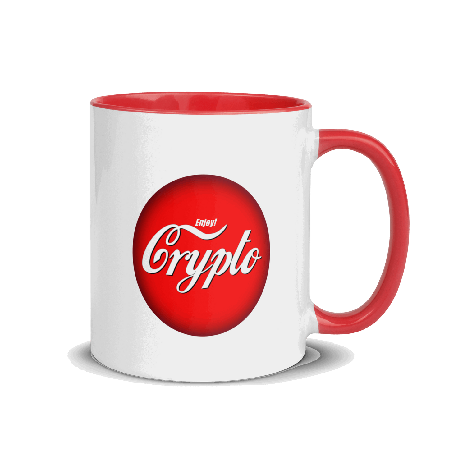 Enjoy Crypto - Mug with Color Inside