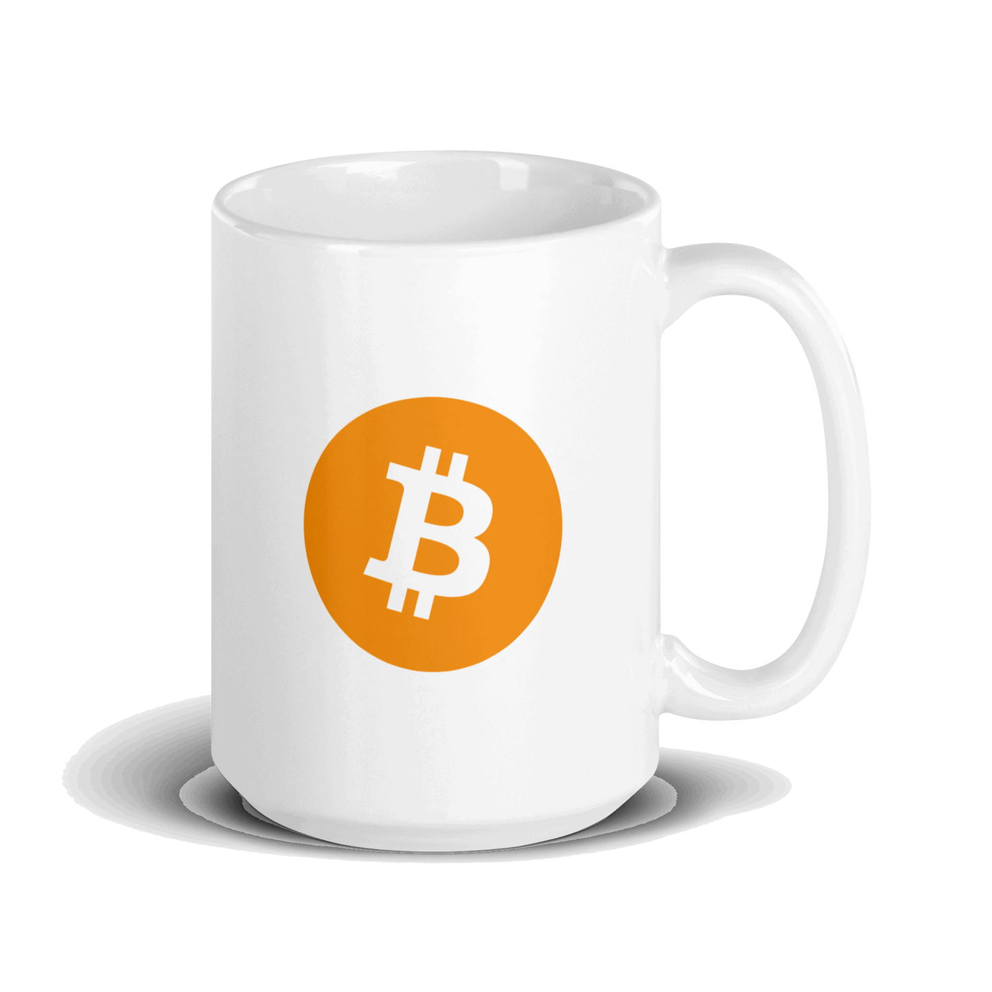 Bitcoin Logo Mug 15oz.