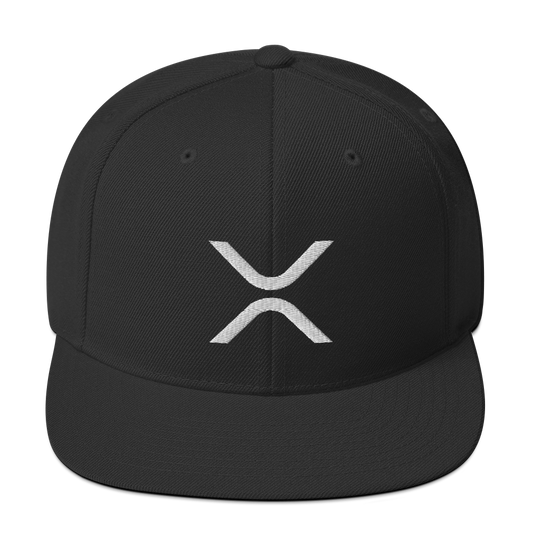 XRP Symbol Snapback Hat